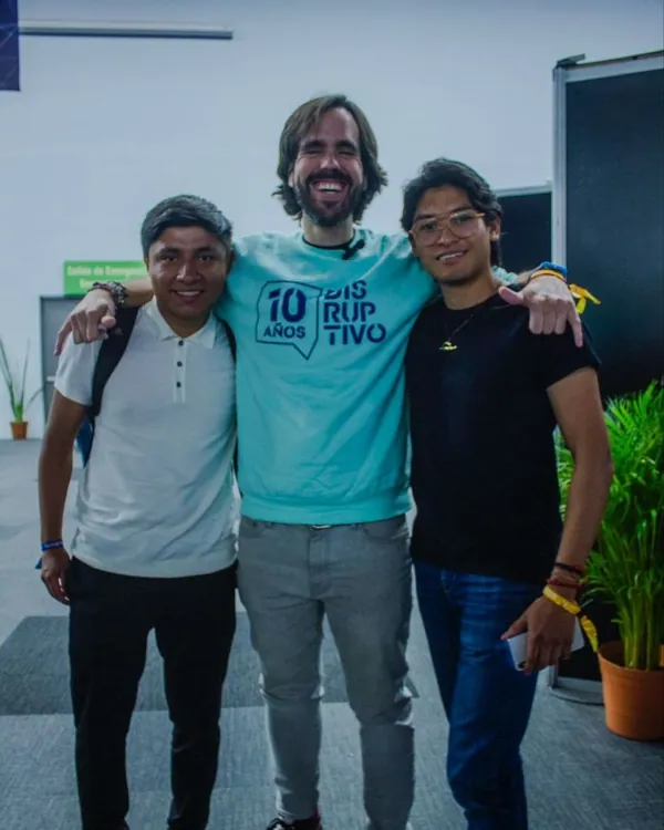 Con Juan del Cerro en Talent Land